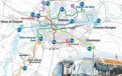 Le réseau Trambus à Cesson-Sévigné