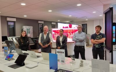 Une rencontre connectée chez DXM à Cesson-Sévigné